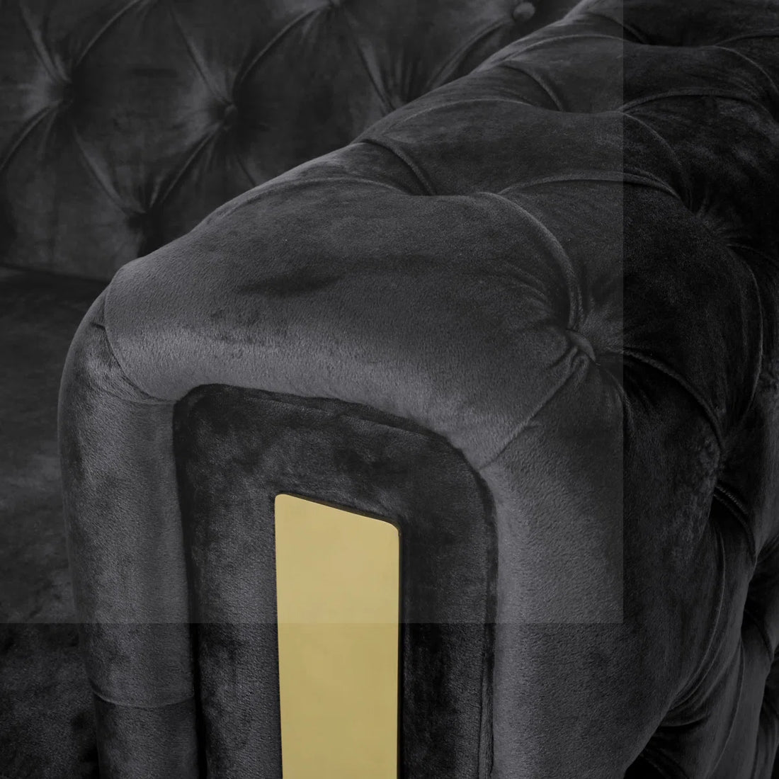 83.75" Velvet Arm Chesterfield Sofa,Modern Sofa,Comfortable Sofa,Accent Sofa