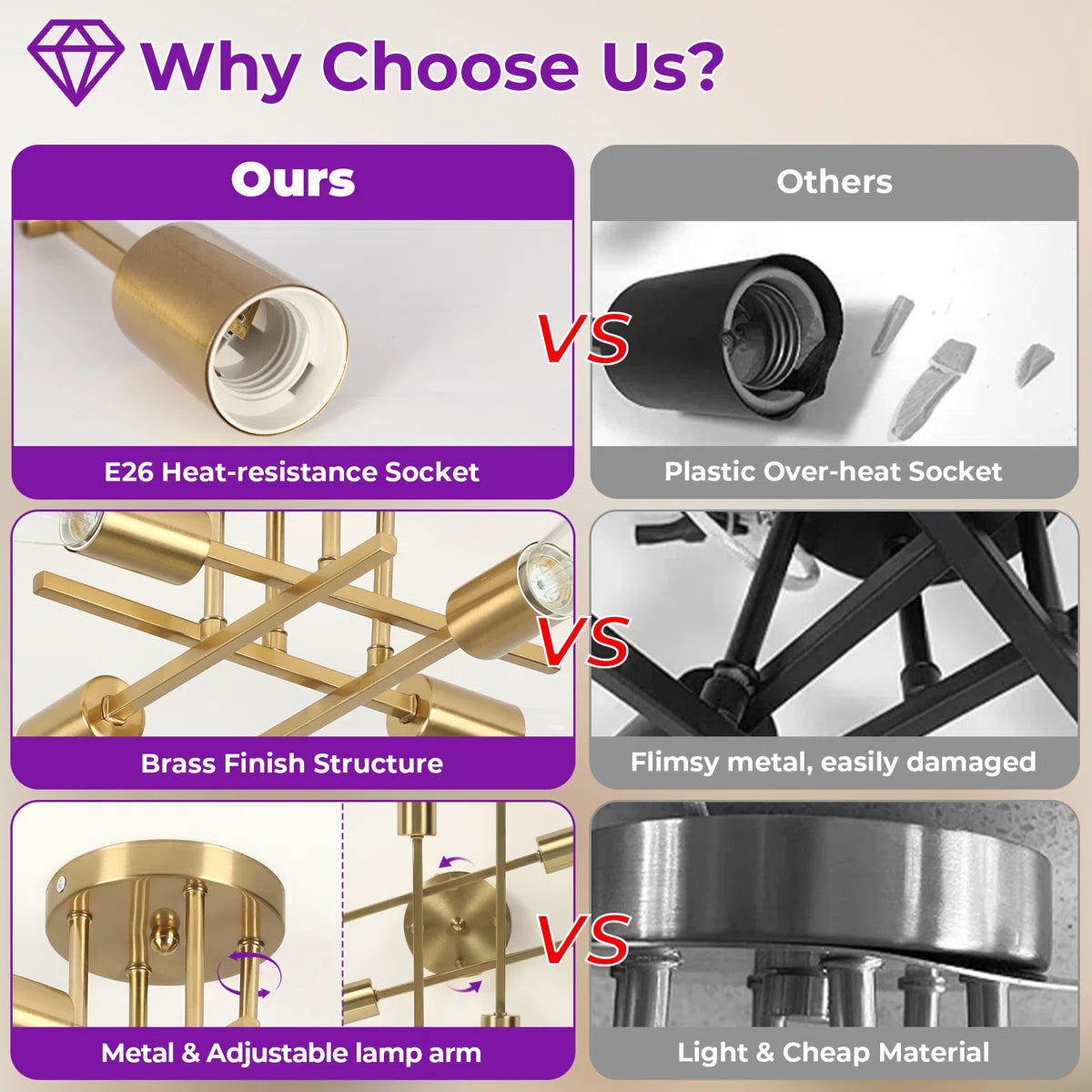 Hannah-Jayne 14.17'' Sputnik Modern Linear Flush Mount