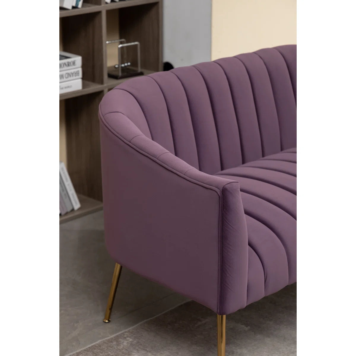 Murrow 50.6'' Velvet Loveseat