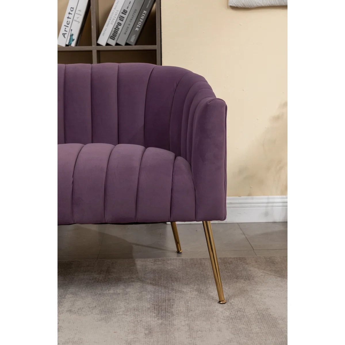 Murrow 50.6'' Velvet Loveseat