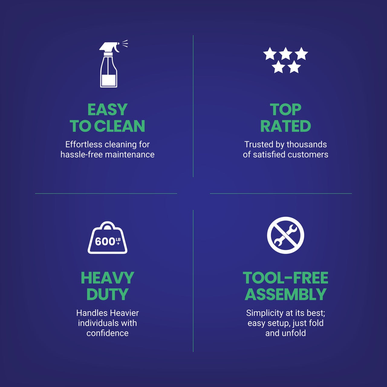 SIMPLEX White Resin Stackable Folding Chairs